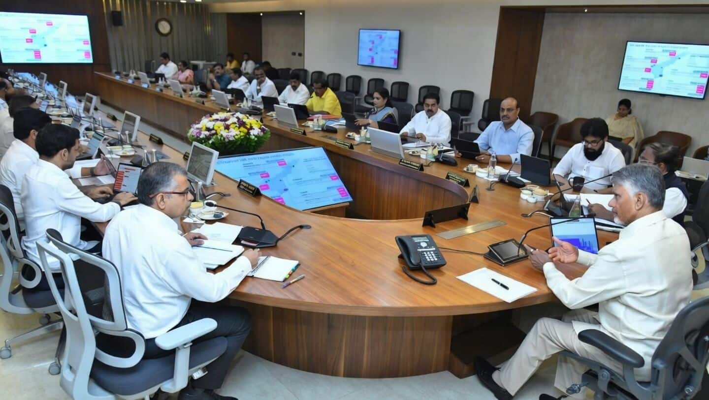 Andhra Pradesh Cabinet approves 25 projects worth nearly ₹200000cr