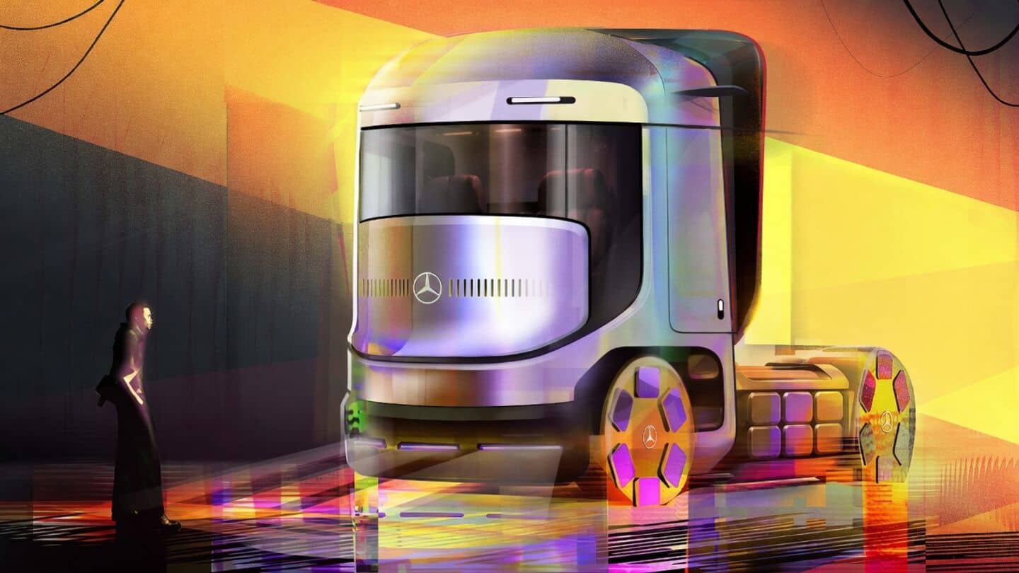 Daimler Truck unveils futuristic 2070 transport concepts for future mobility