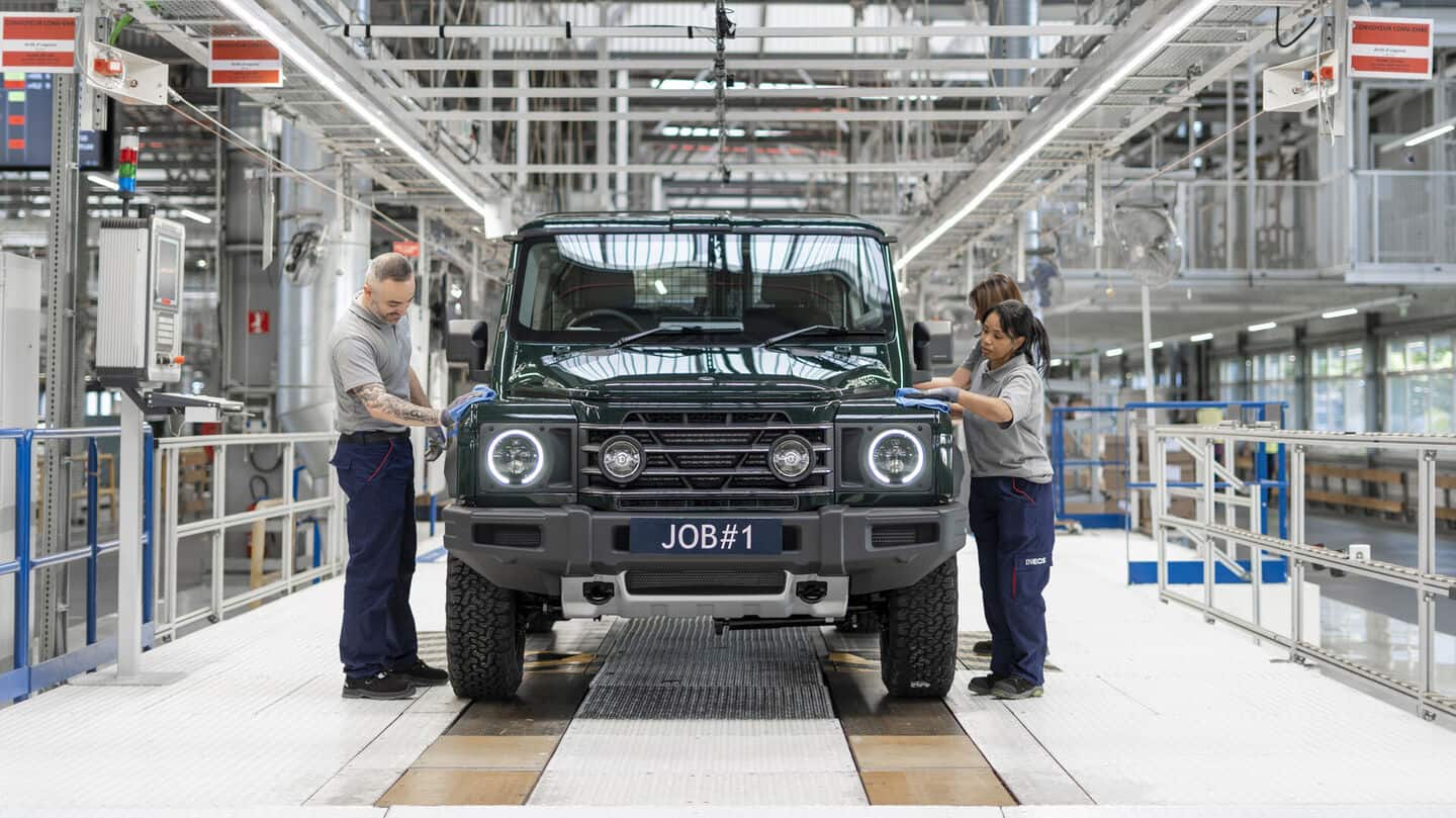 Ineos Grenadier maker cuts jobs amid financial struggles