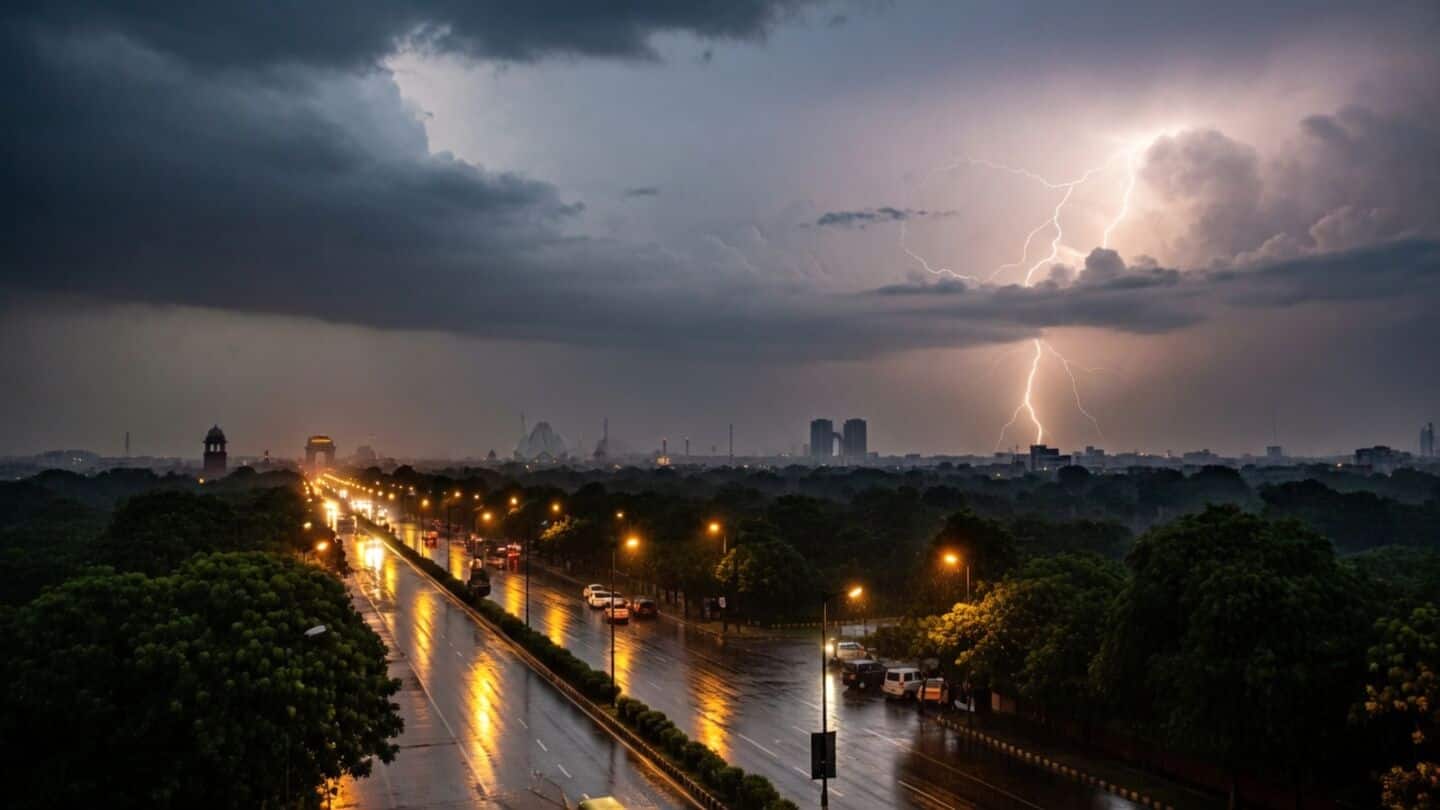 IMD warns Delhi-NCR of thunderstorms, dust storms and rain