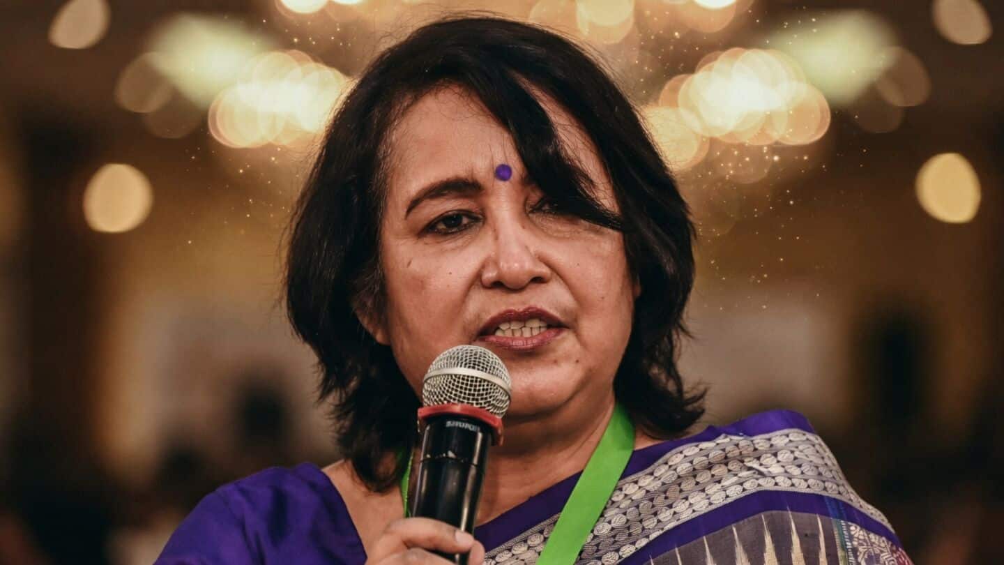 Taslima Nasrin returns to Kolkata after 19 years in exile