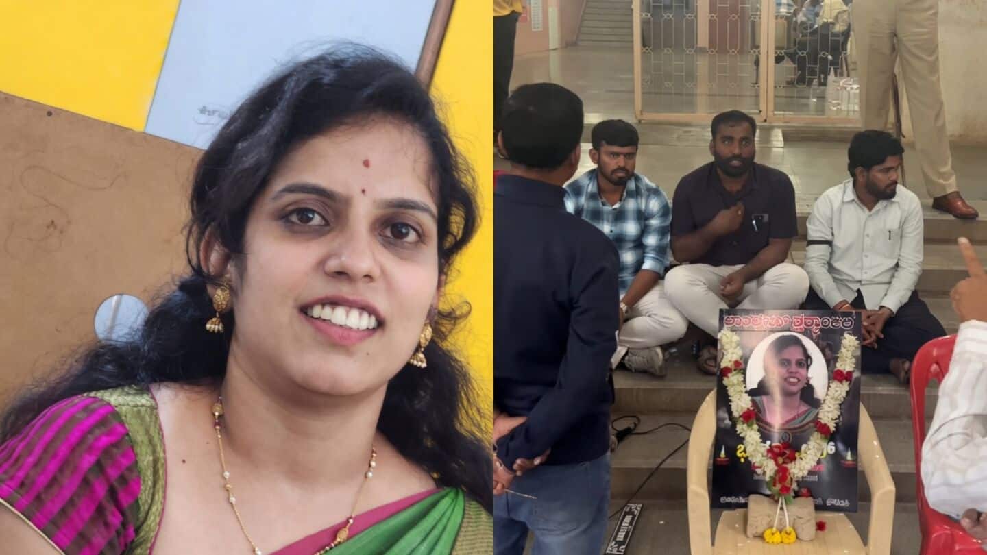 Tumakuru VAO Bhuvana killed after truck collision sparks safety protests