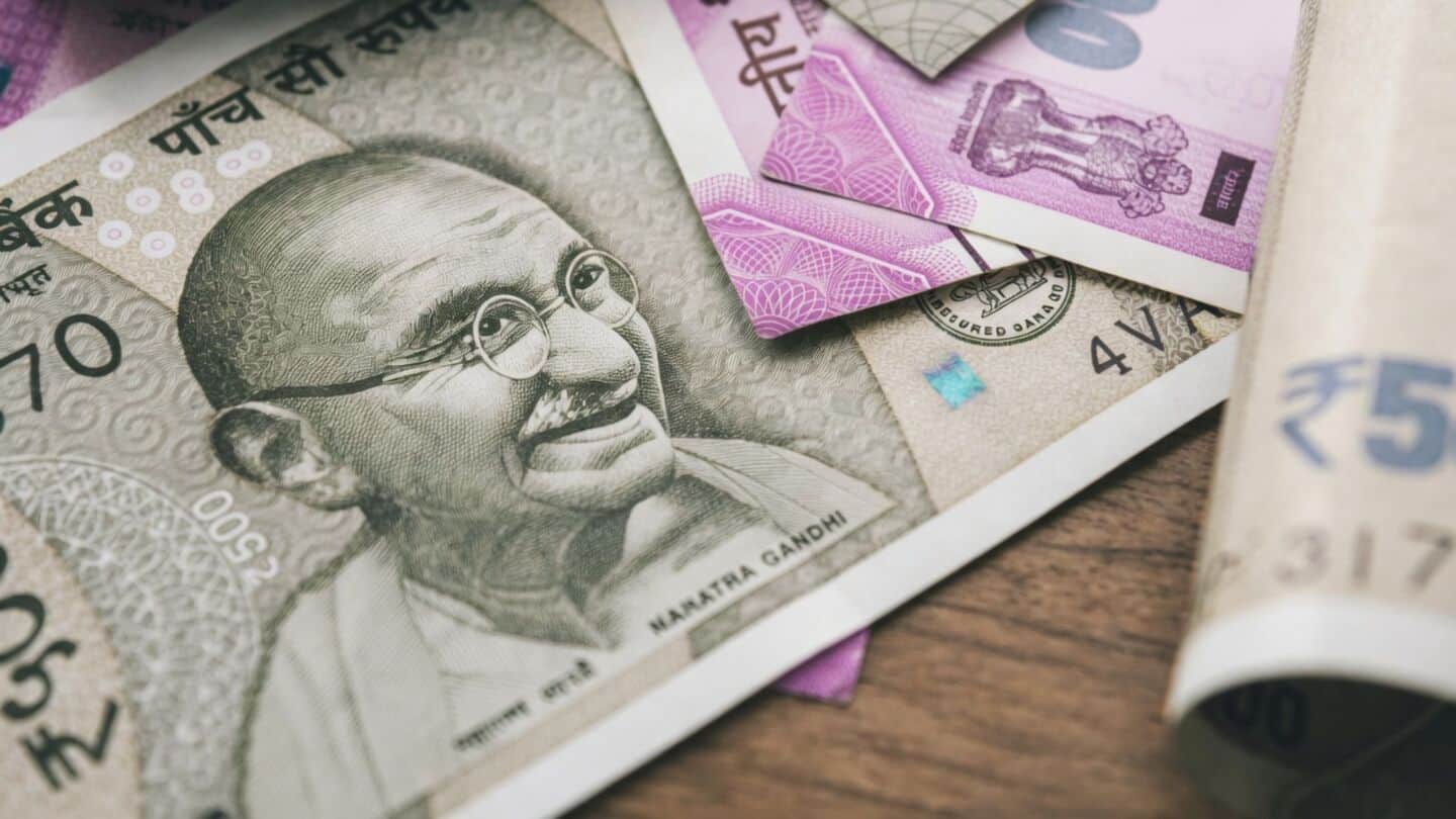 Rupee rises 26 paise to ₹95.44 per US dollar