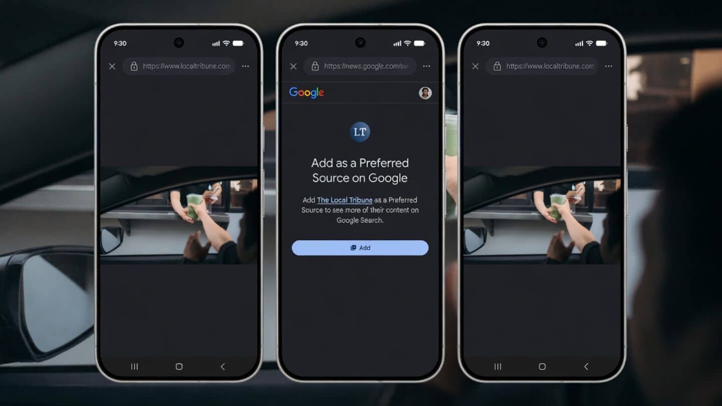 Google adds 'Preferred Sources' button to help publishers recover traffic