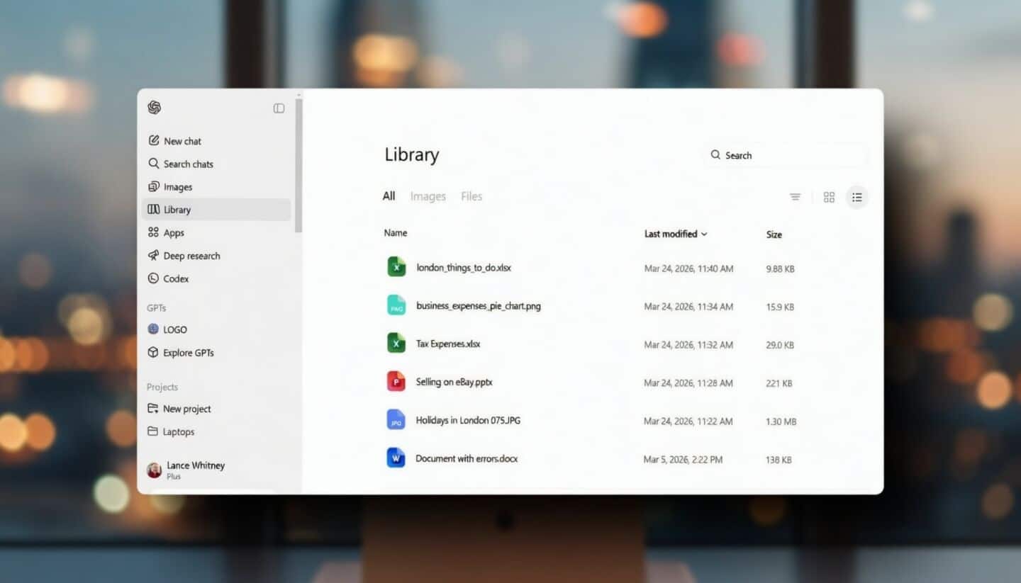 ChatGPT launches ChatGPT library for Plus, Pro, and Business users