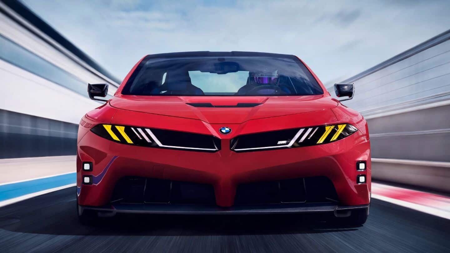 BMW reveals M concept Neue Klasse previewing electric M3
