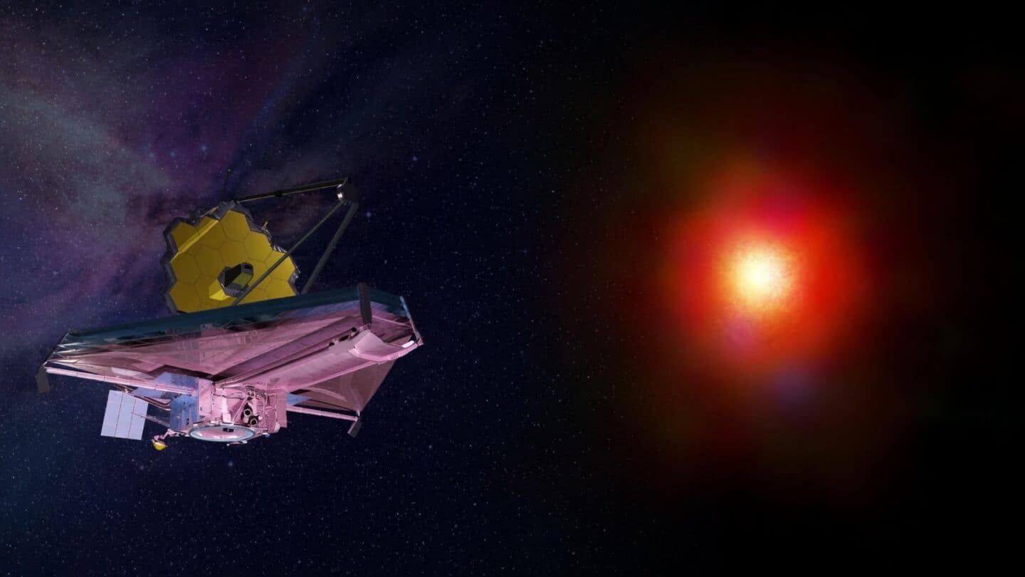 James Webb finds faint light around early 'Little Red Dots'