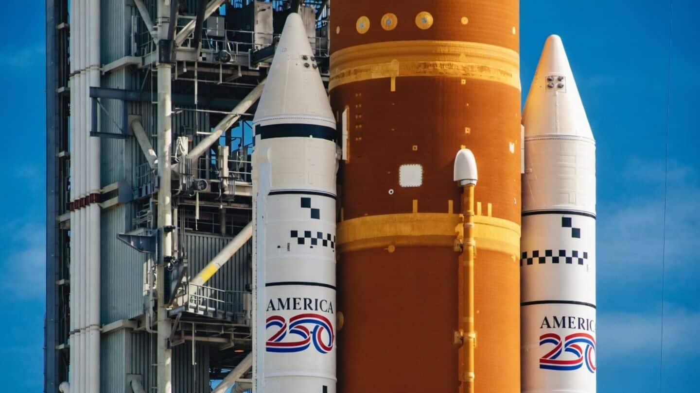 NASA launches Artemis 2 around the Moon for America's 250th
