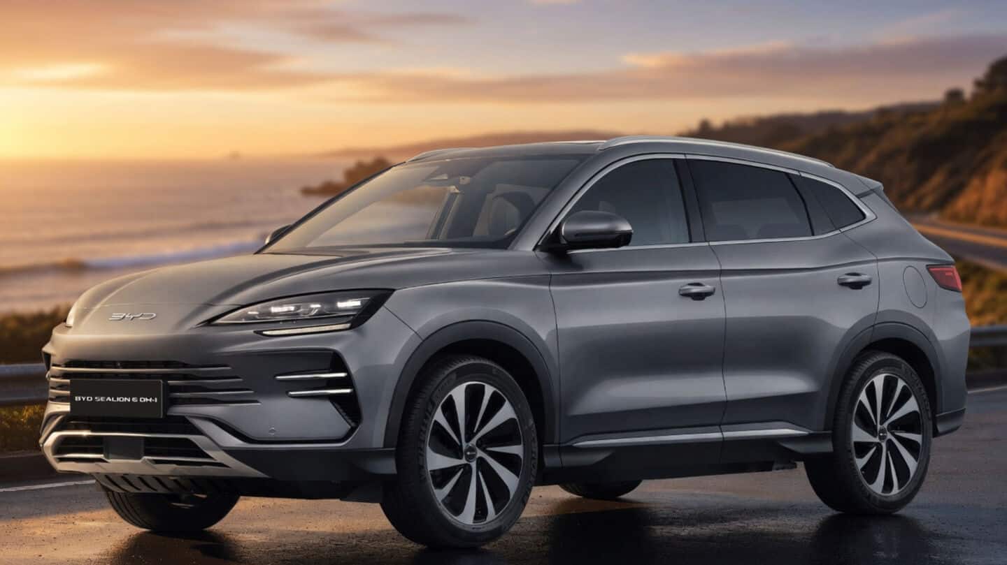 BYD Sealion 6 spotted in India could signal PHEV launch