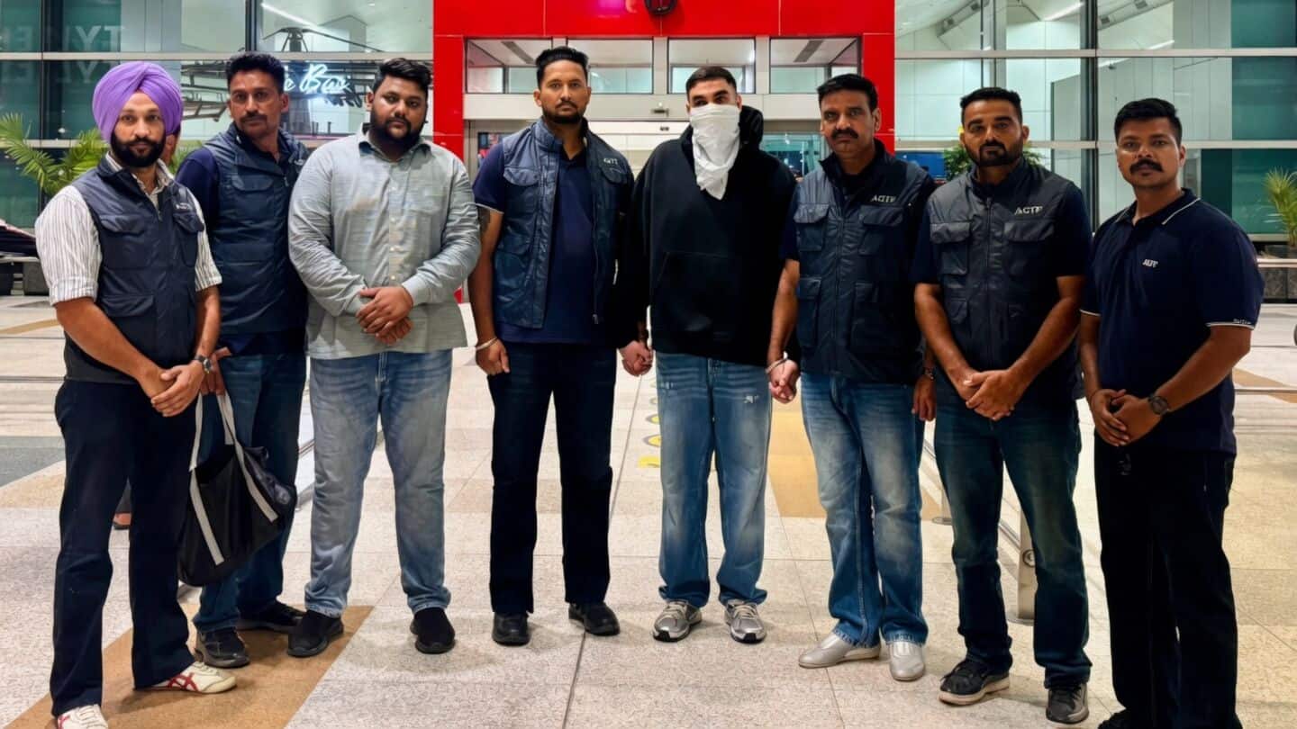 Deported Karamveer Singh detained in Delhi for aiding Anmol Bishnoi
