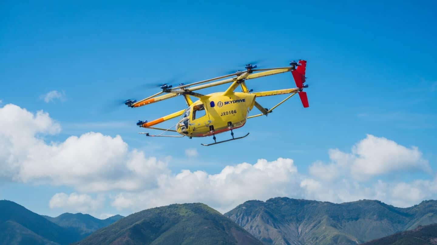 Toyota-supported SkyDrive's SD-05 eVTOL reaches 100km/h, boosts certification bid