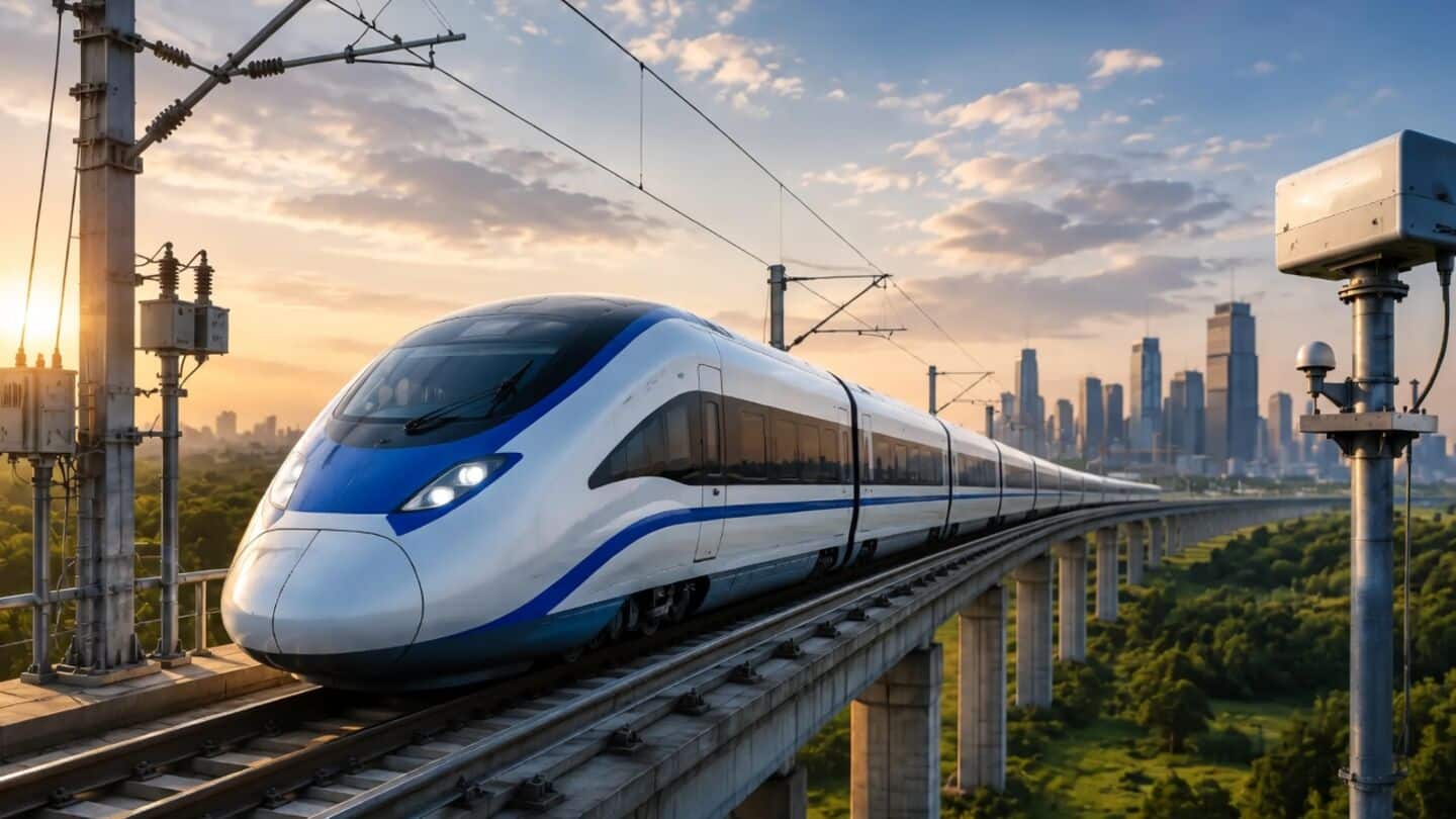 Mumbai-Ahmedabad bullet train electrification to power 320km/h service