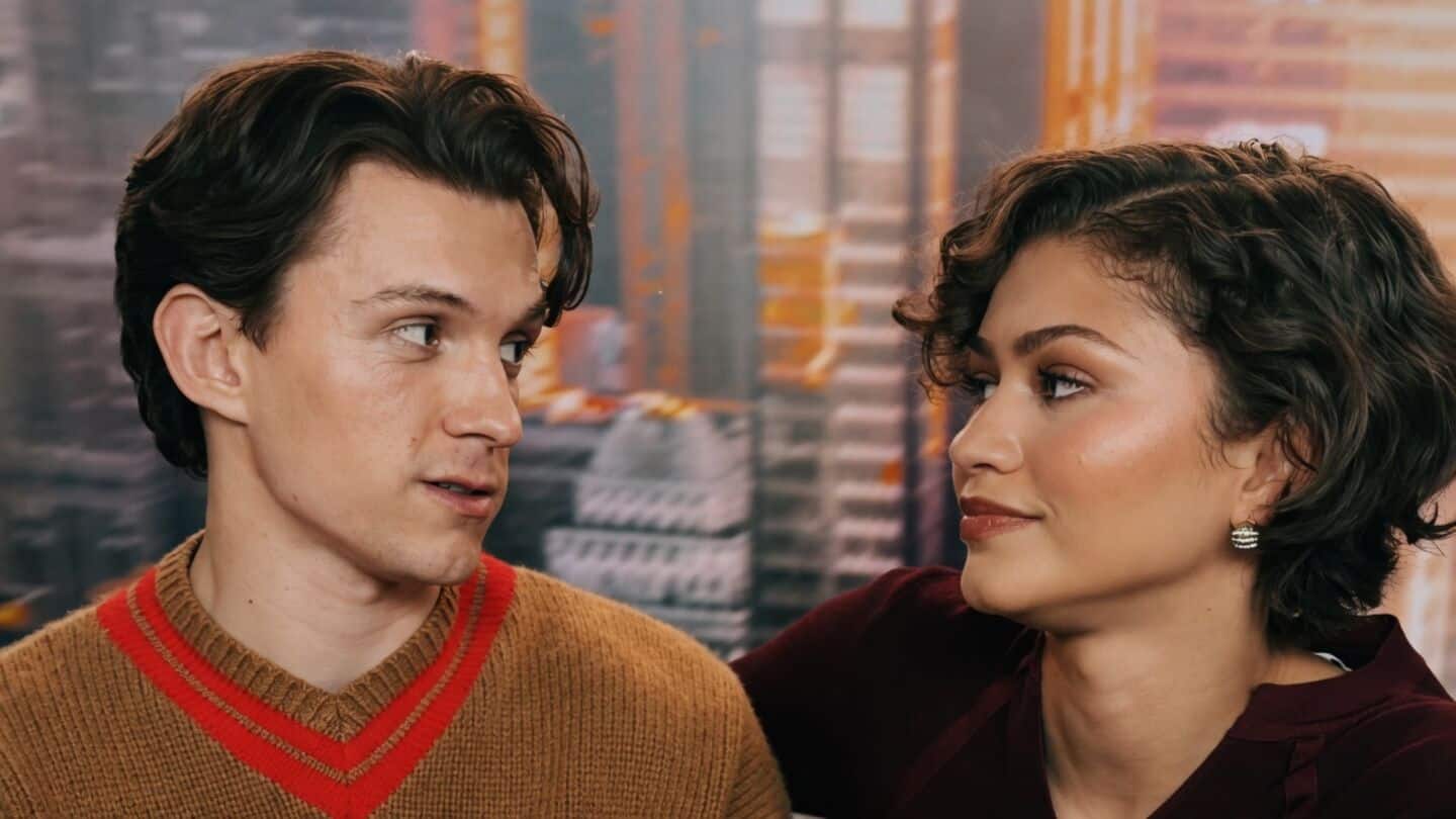 Coleman and Holland attend Wokuni event after 'The Odyssey' release