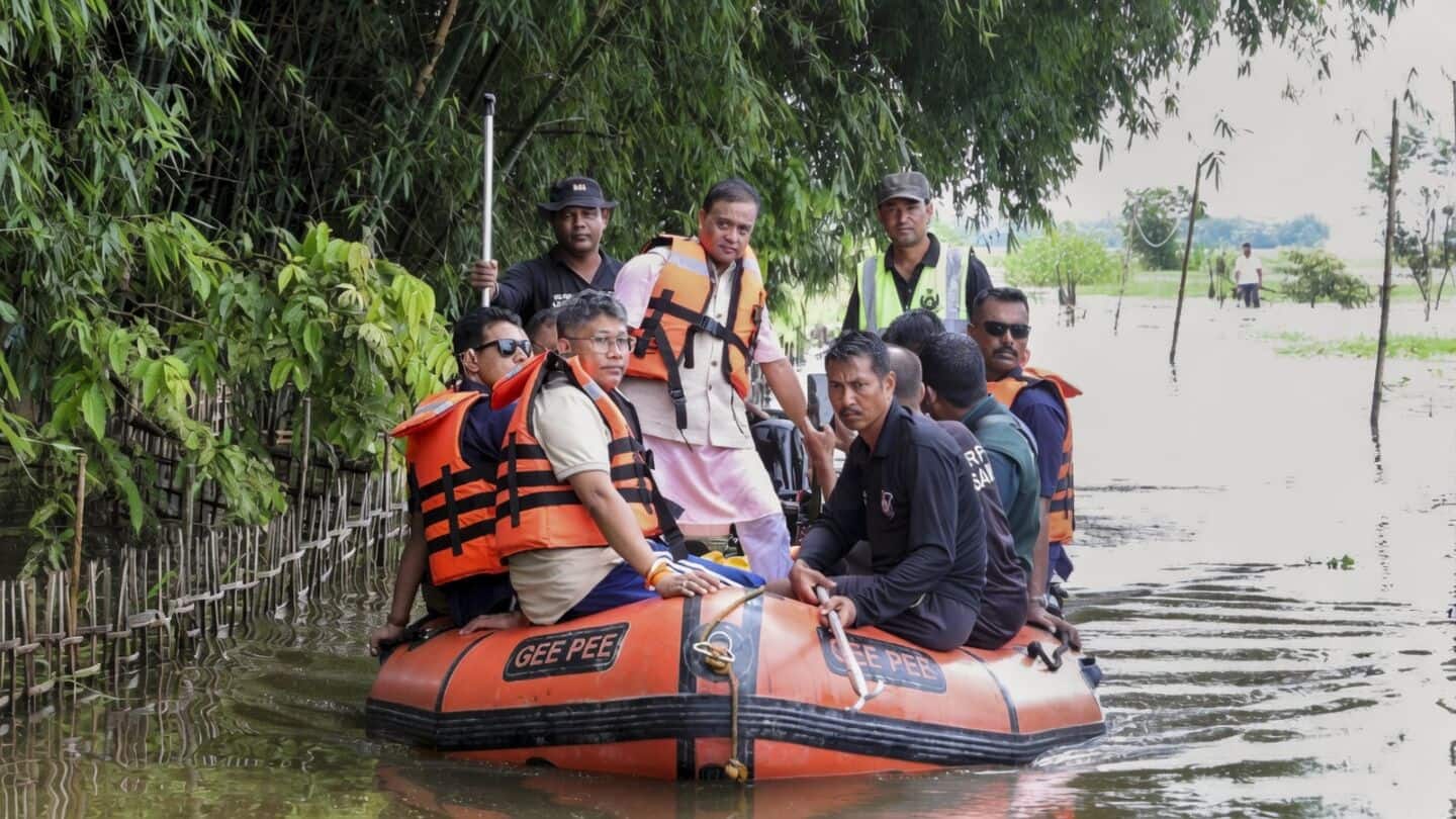Himanta Biswa Sarma calls for national solution to Assam floods