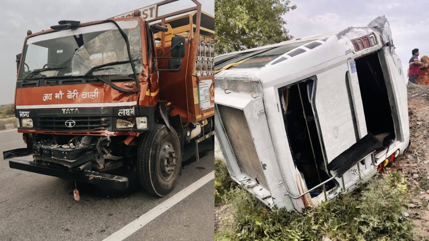Speeding truck kills 3, injures 6 on Jaipur-Ajmer highway
