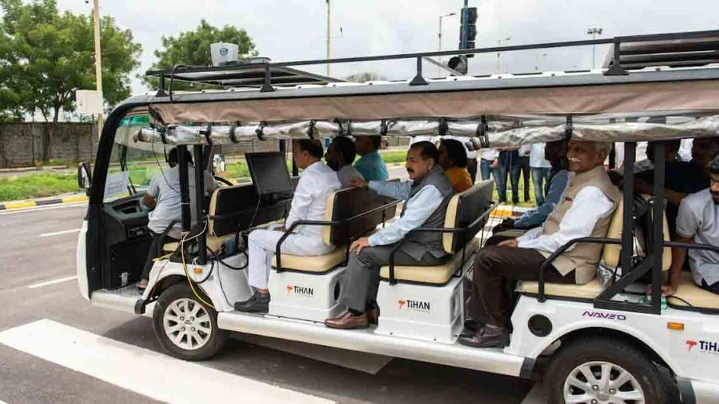 IIT Hyderabad's driverless busses have completed 10,000 rides