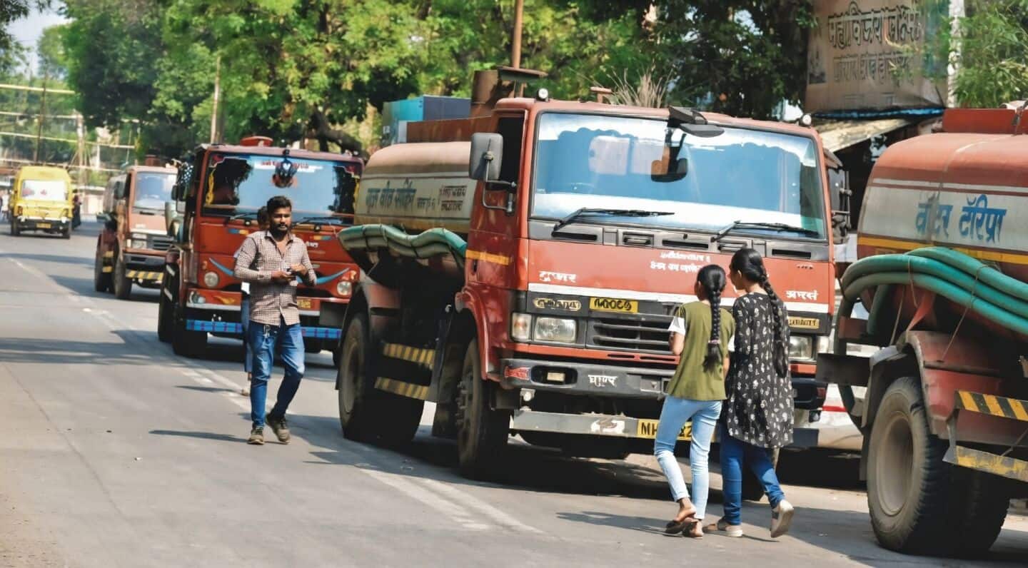 Pune police pull over 335 water tankers after 2 deaths