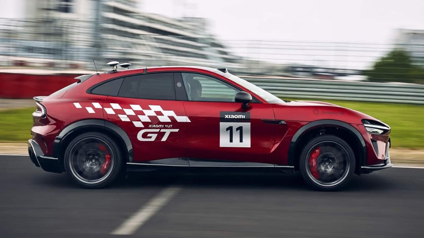 Xiaomi's YU7 GT executes 1st driverless Nurburgring lap in 10:29.483