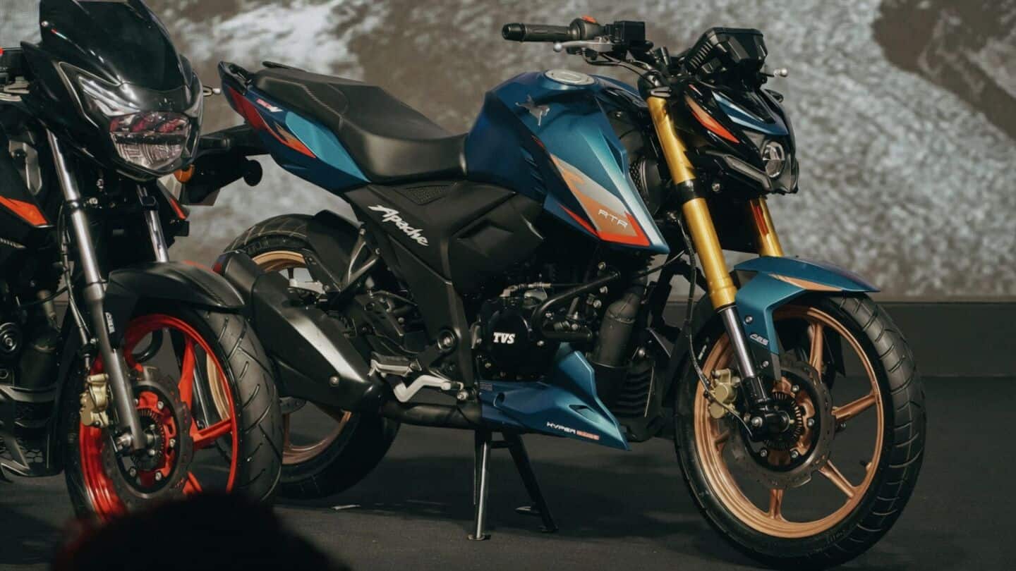 TVS launches Apache RTR 160 4V with Google Maps mirroring