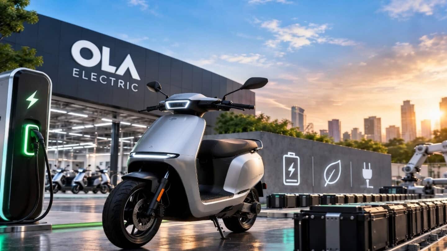 Ola Electric shares climb 2.5% as PLI incentives fuel rally