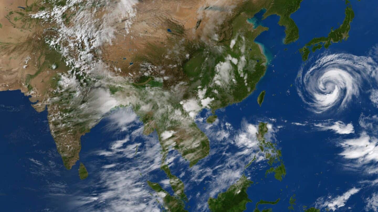 Super typhoon Dolphin near Japan may briefly disrupt India's monsoon