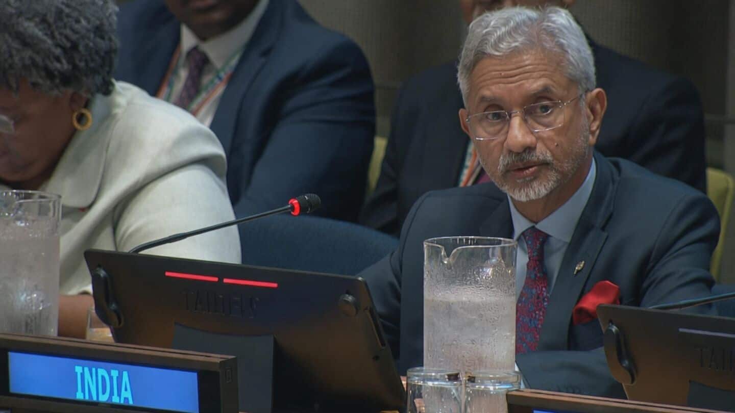 India's S Jaishankar warns UN of '4 F' crisis