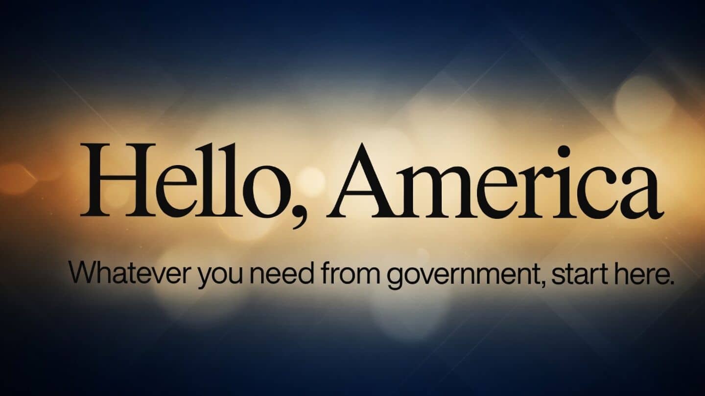 President Trump launches AI powered America.gov consolidating 29,000 government websites