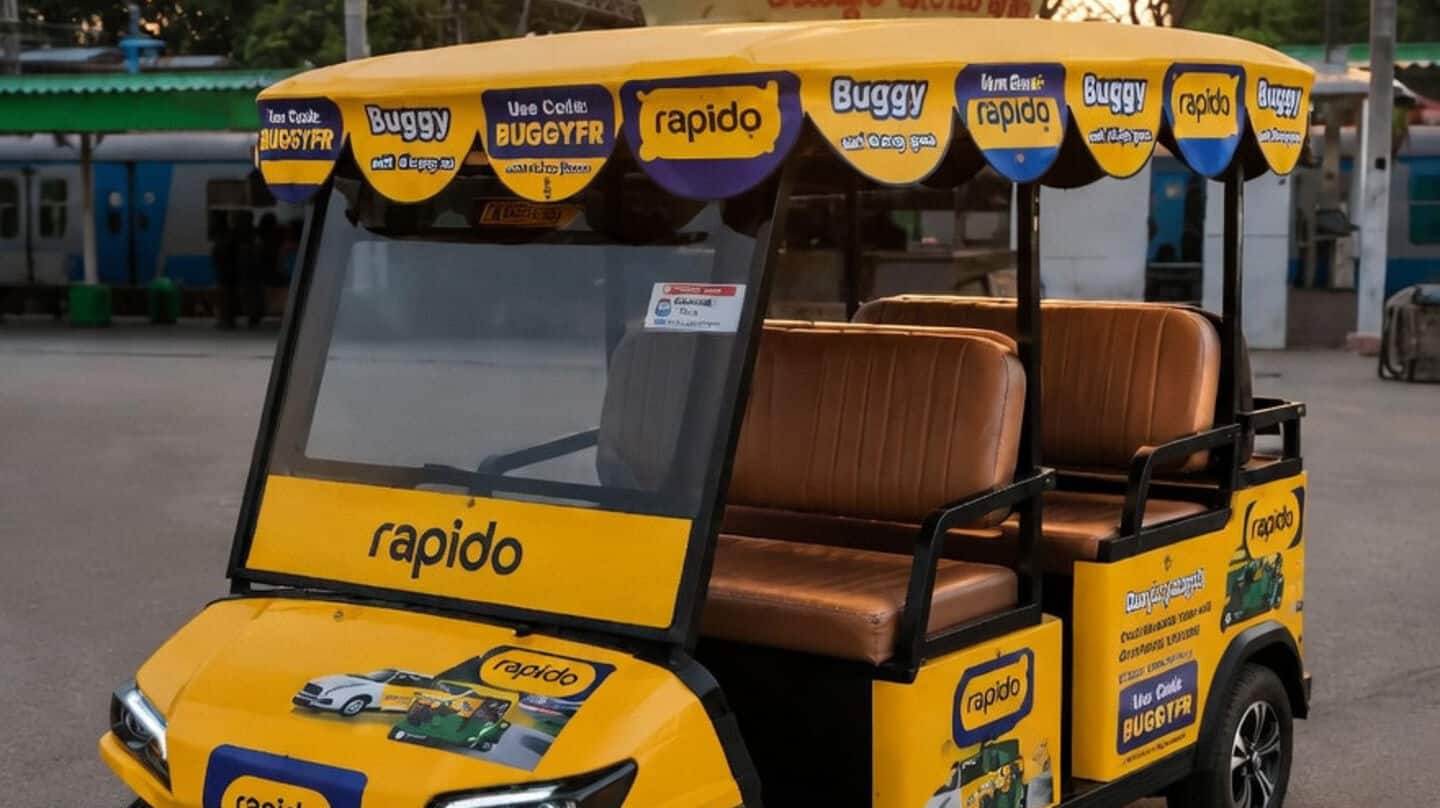 Rapido launches buggy-to-boarding electric buggies at KSR Bengaluru station