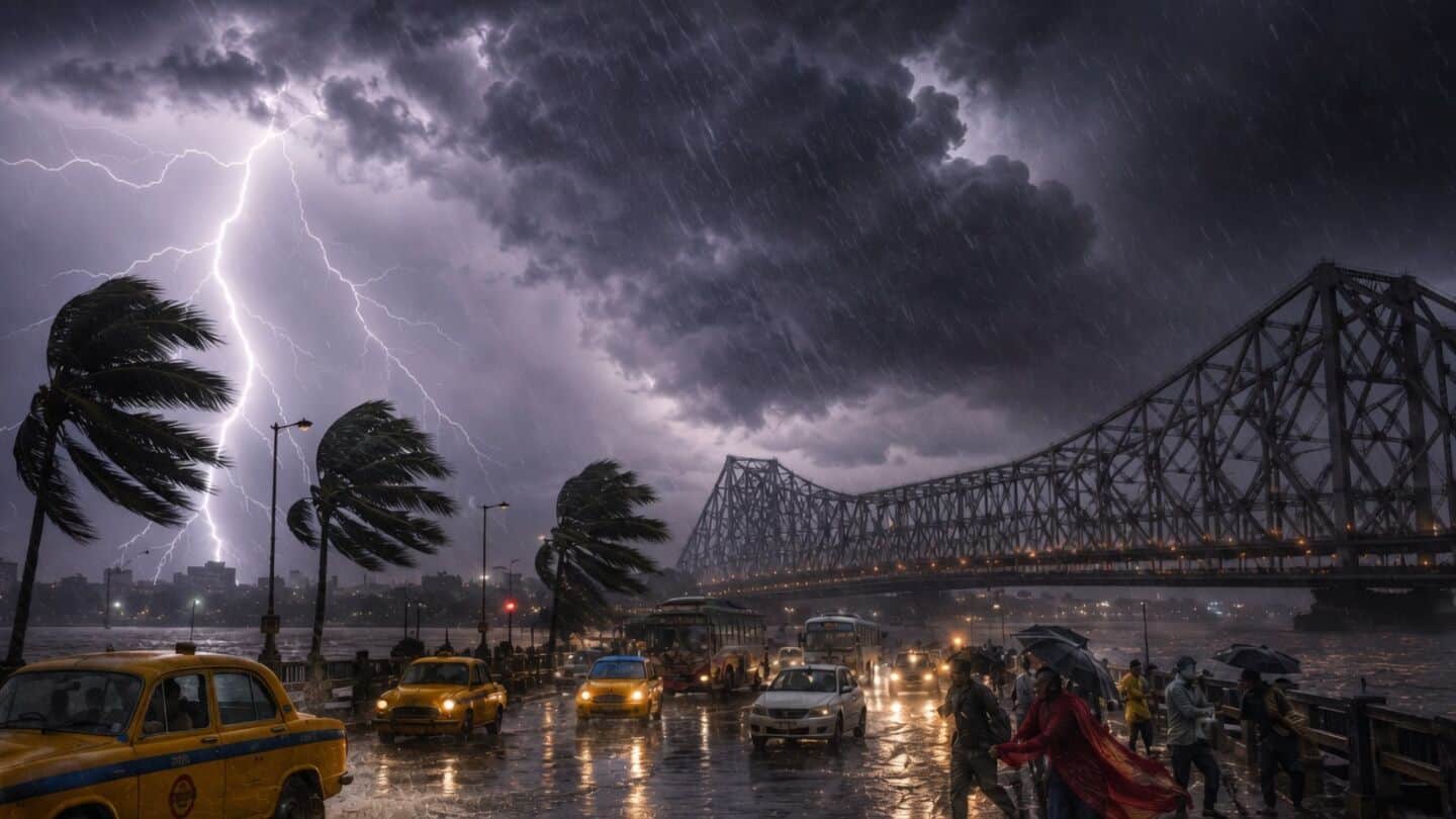 IMD issues yellow alert for Kolkata as monsoon brings storms