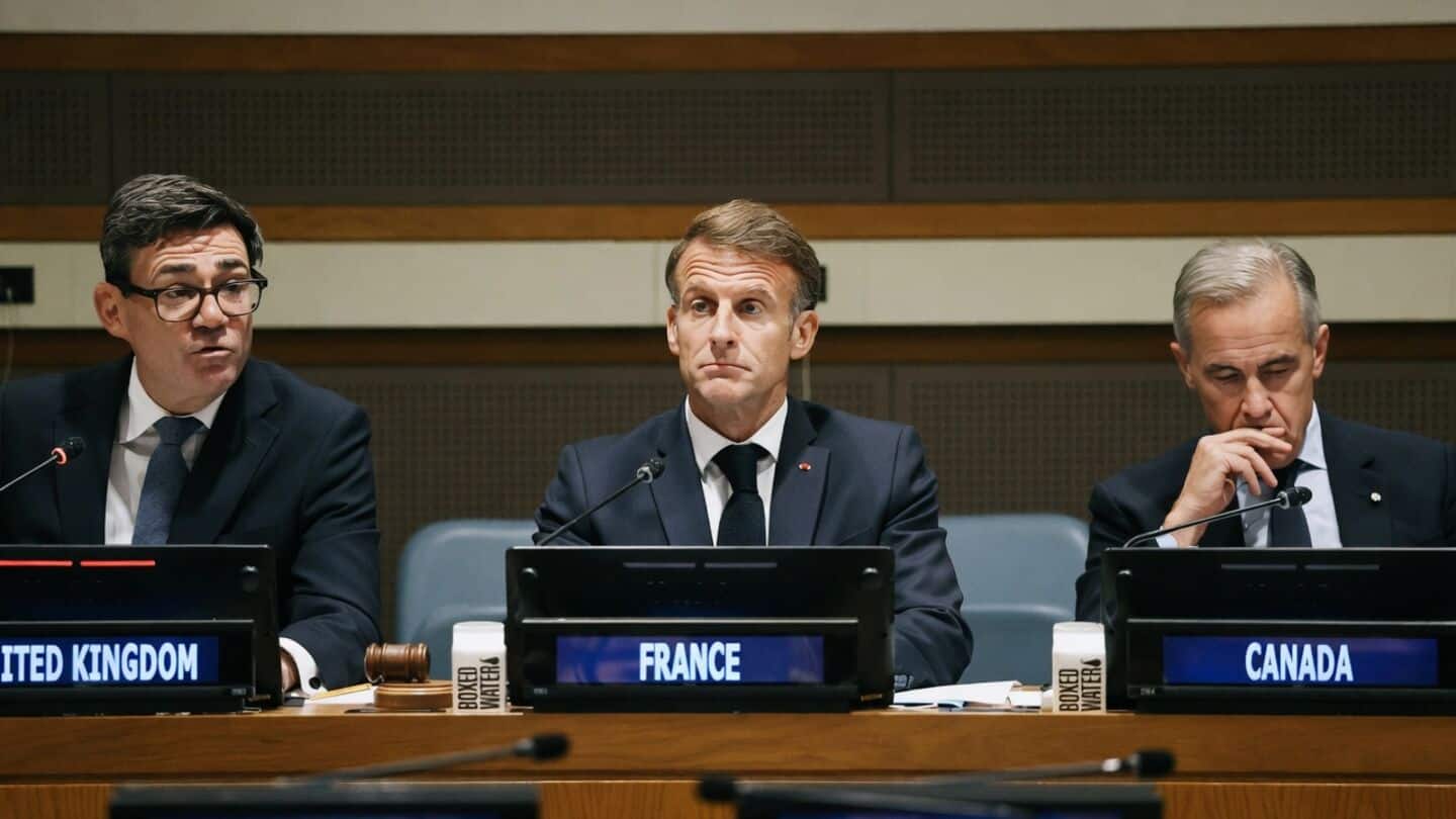 Israel rebukes Emmanuel Macron over UN speech on West Bank