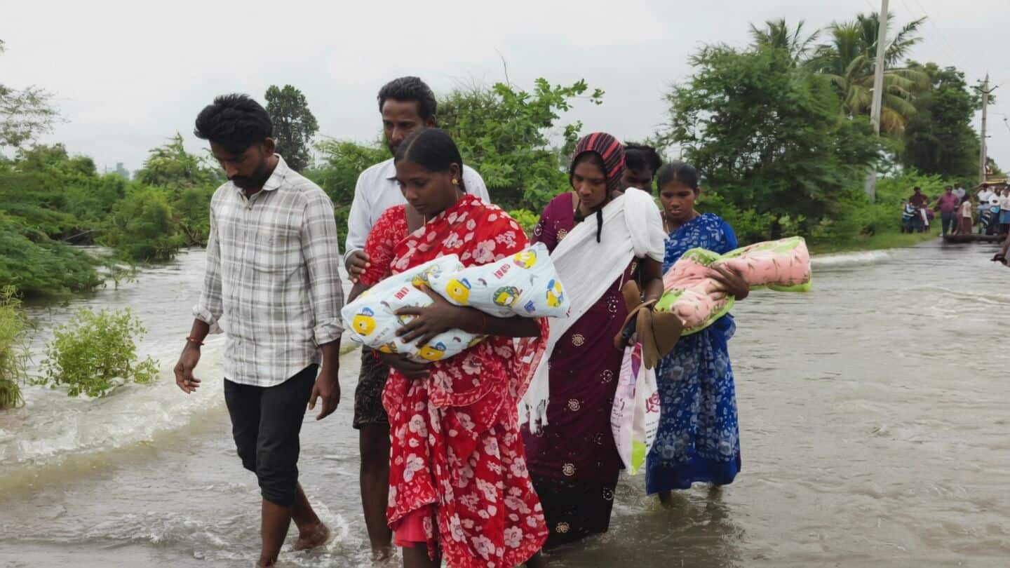 Heavy rains batter Andhra Pradesh and kill 9 people