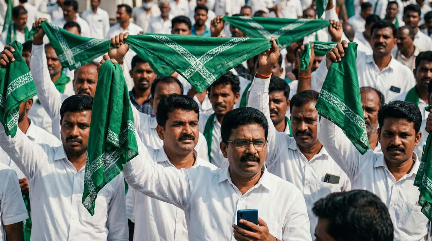 Karnataka farmers protest industrial land acquisition in Chikkaballapur, 2 injured