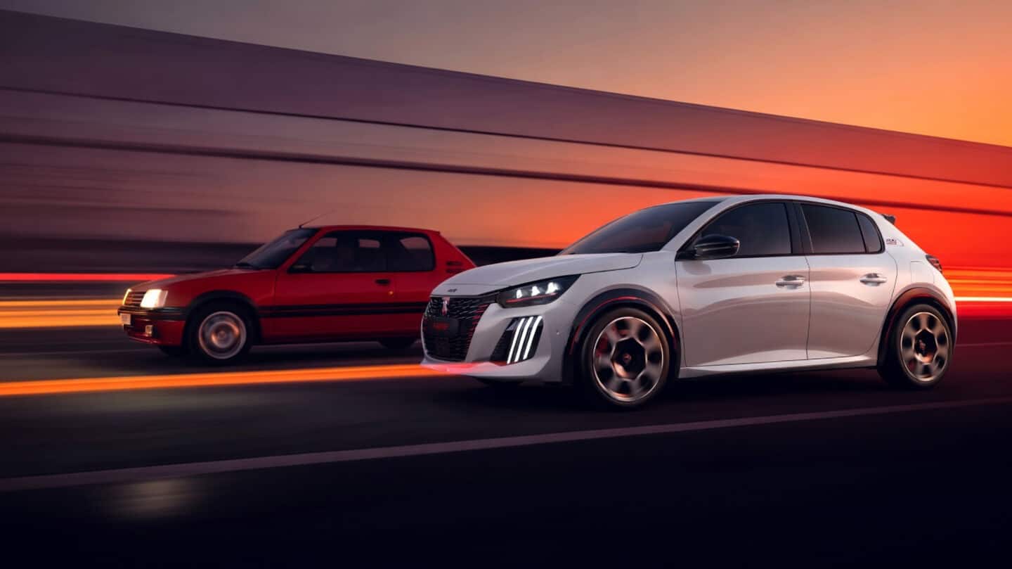 Peugeot unveils 1st electric GTi e-208 at Le Mans