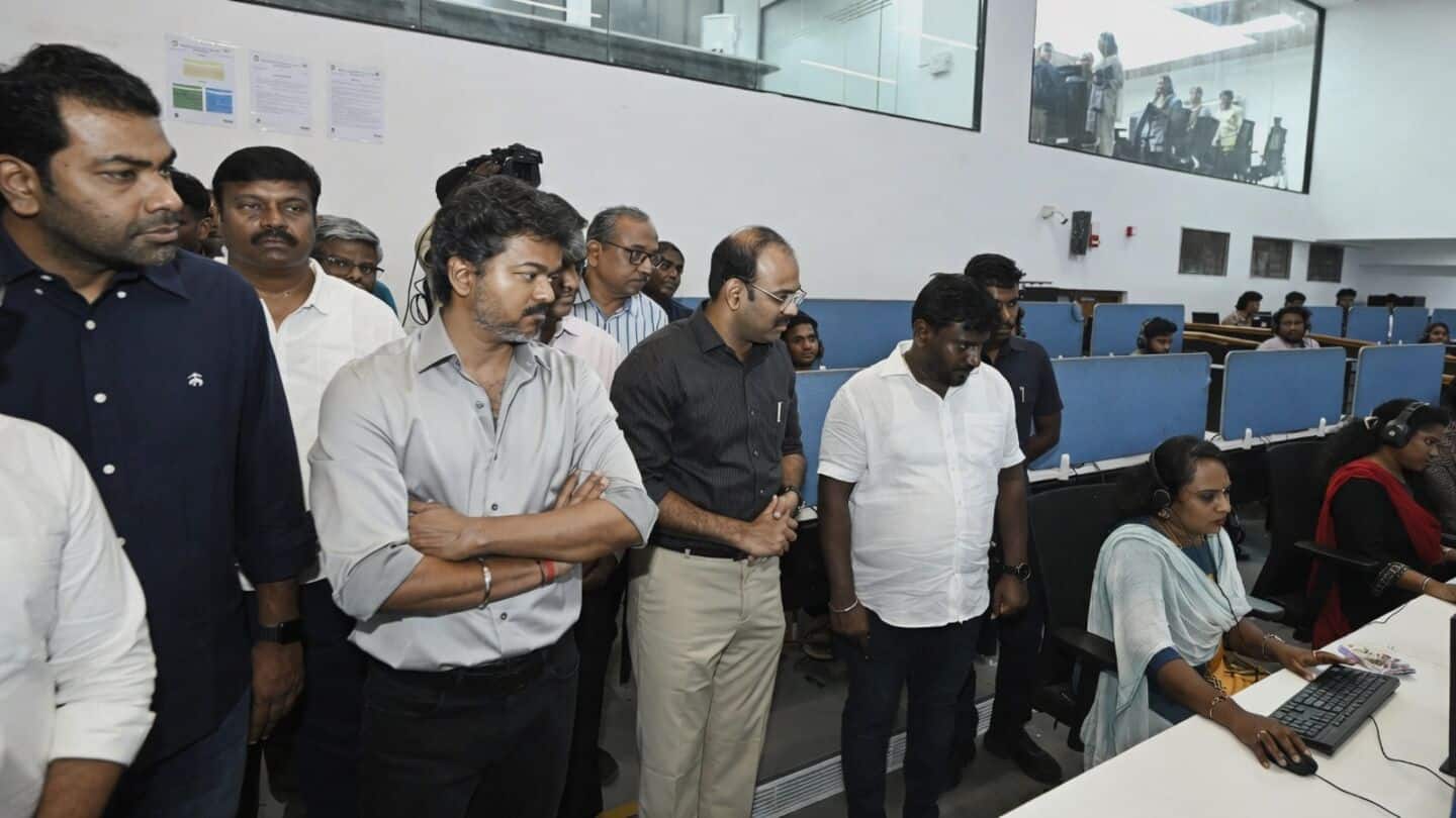 C Joseph Vijay reviews Chennai monsoon preparations with 1,189 vehicles