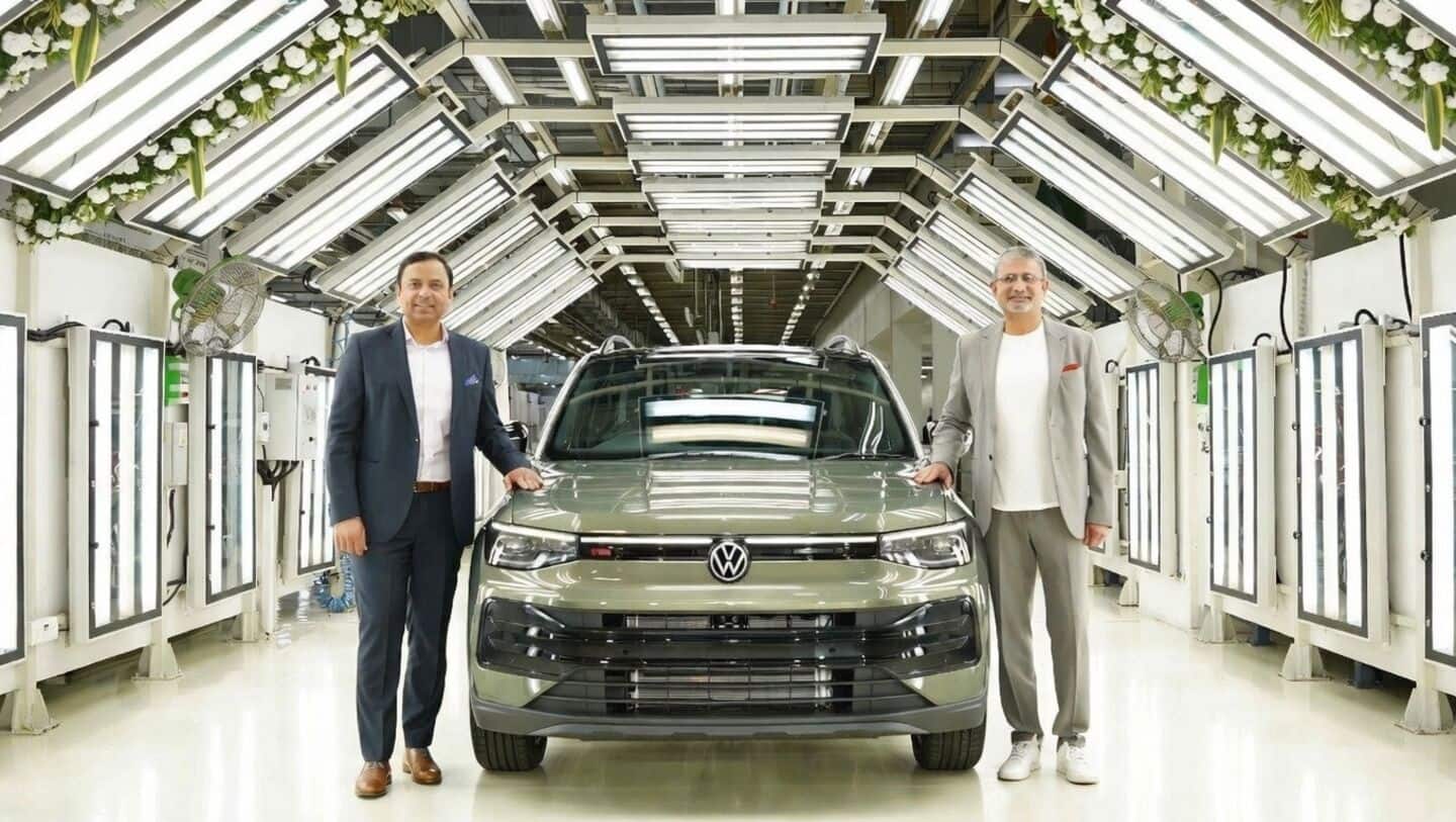 Skoda Auto Volkswagen India begins refreshed Taigun production in Pune