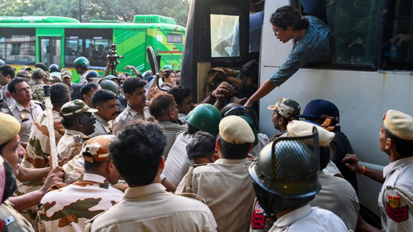 Manoj Jha asks SC to act over Delhi police conduct