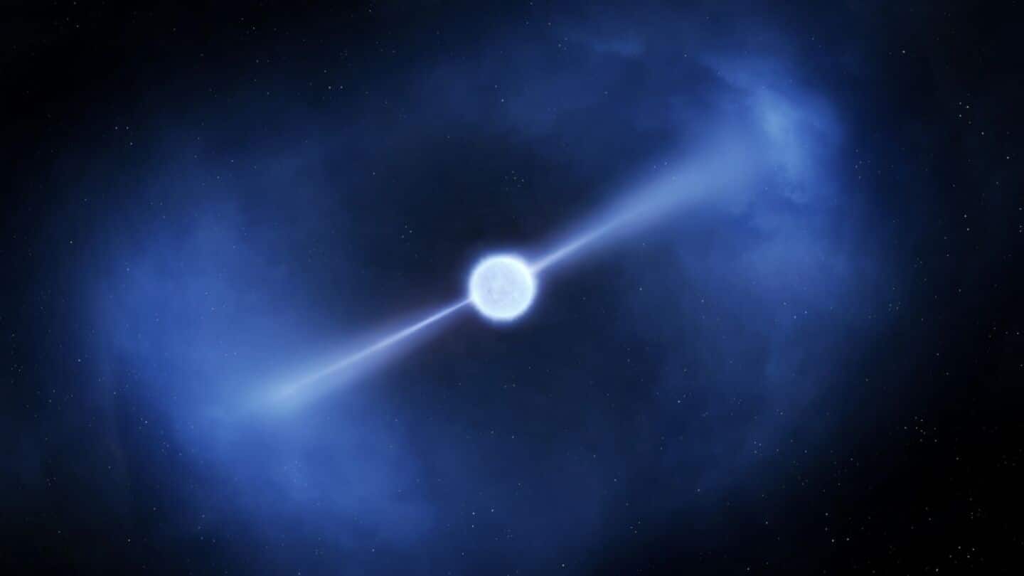 Astronomers detect weak radio pulses from 10,000-light-year 'Blue Eye Pulsar'