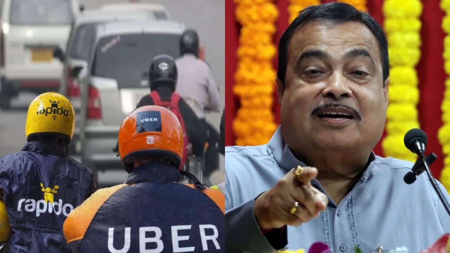 Road Transport Minister Gadkari backs bike taxis for 8cr people
