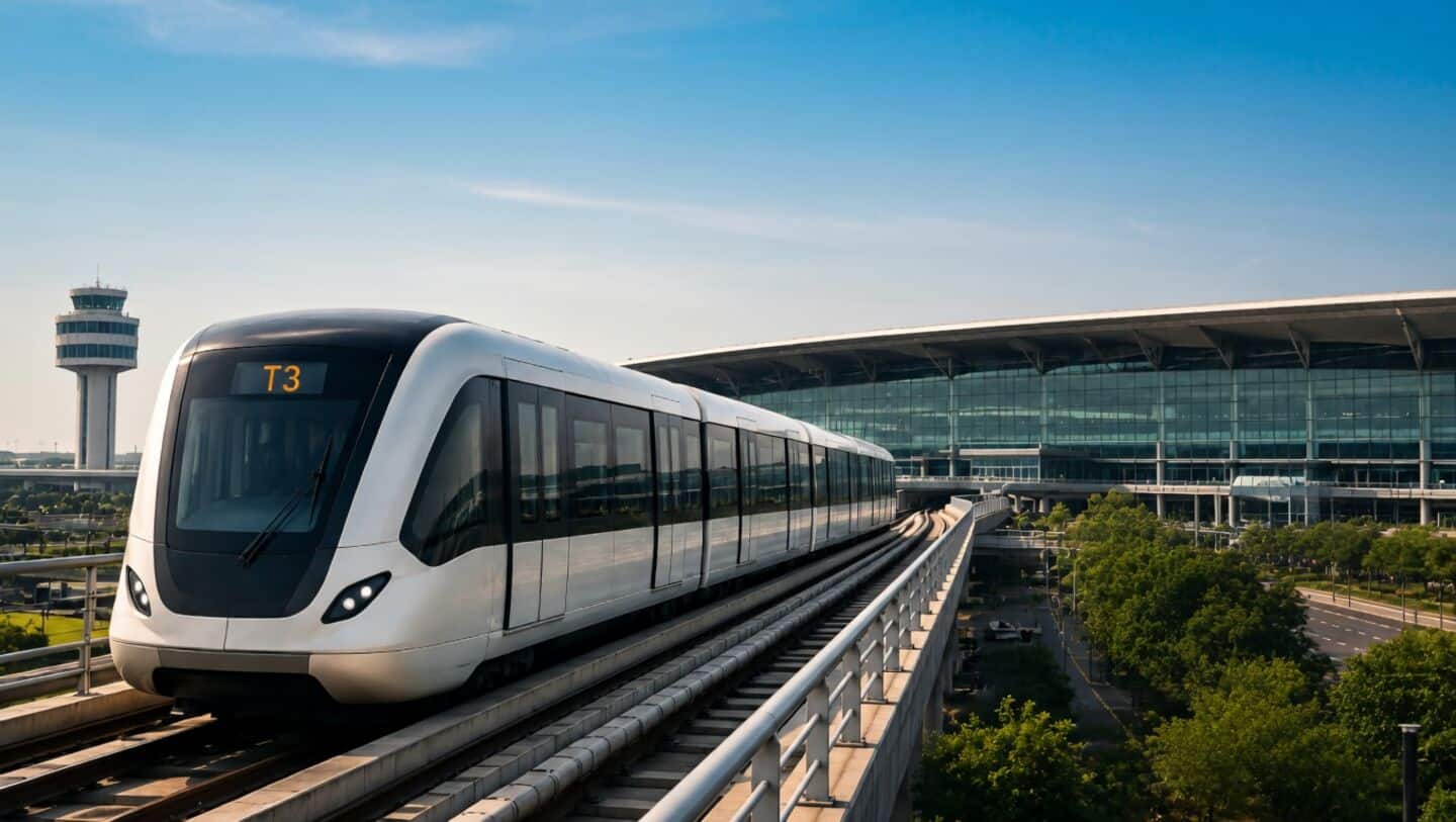 Delhi's IGI plans 7.7-km driverless air train, officials say