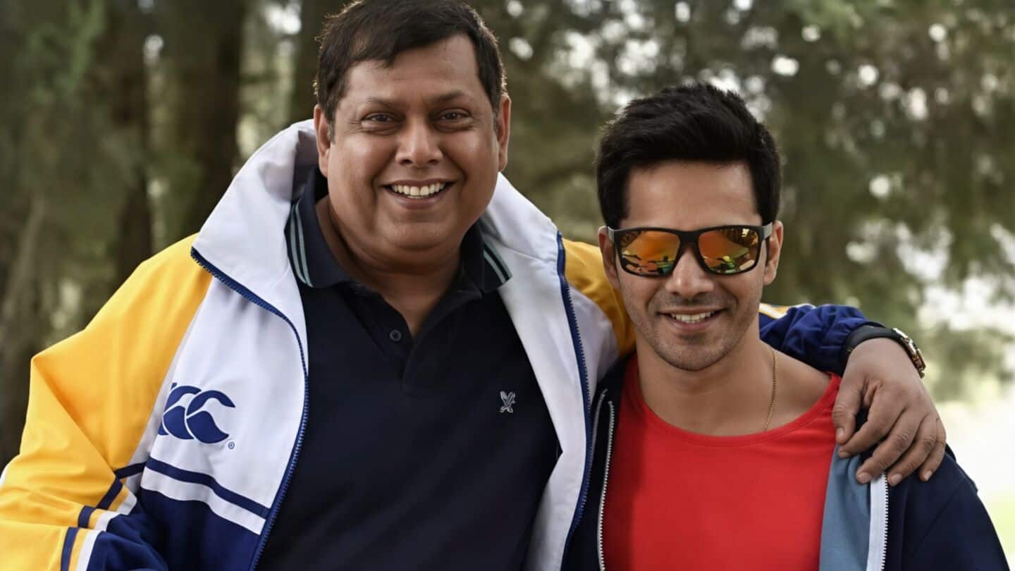 Dhawan shares dad gag 'Hai jawani toh ishq hona hai'