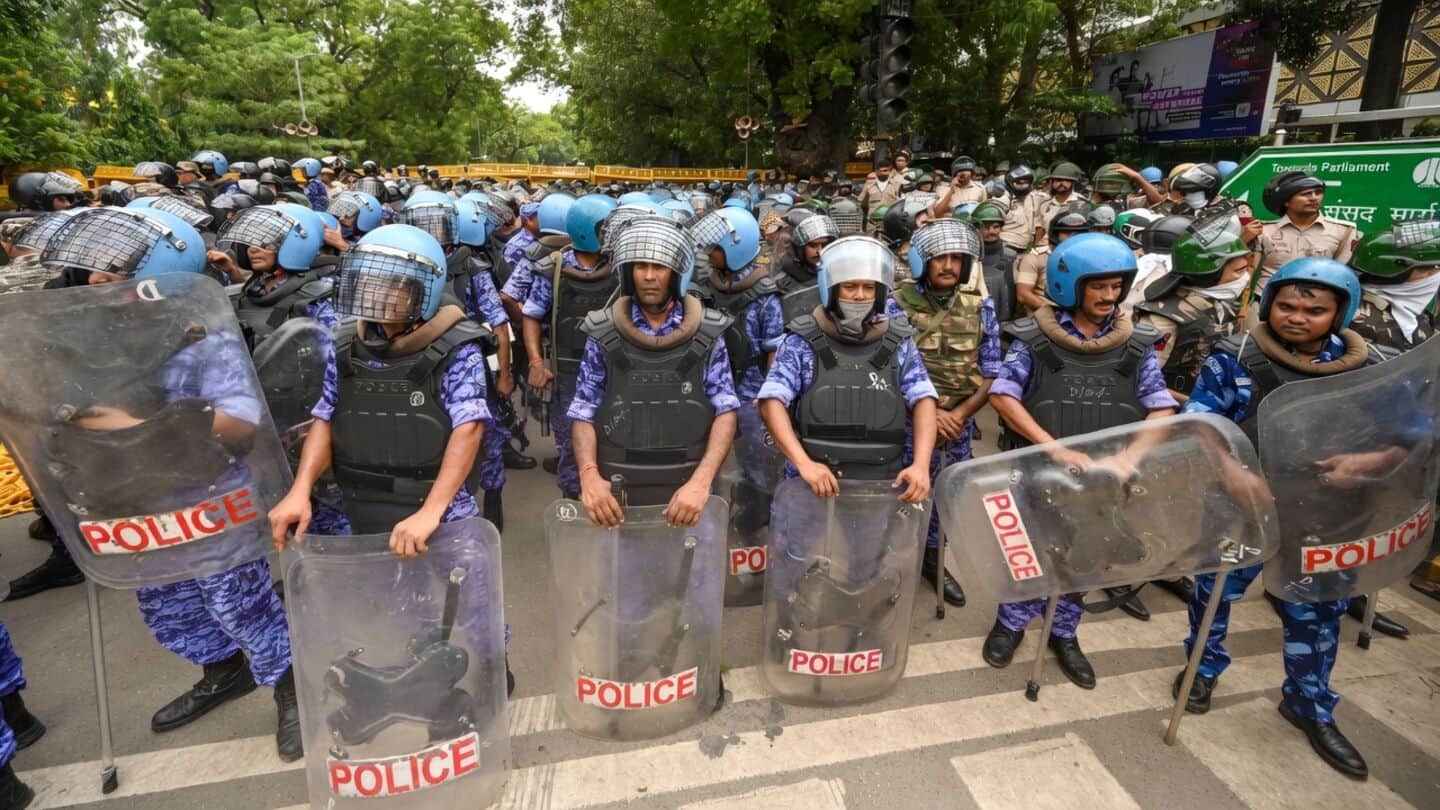 Delhi Police told Supreme Court spotters managed Sansad Chalo protest