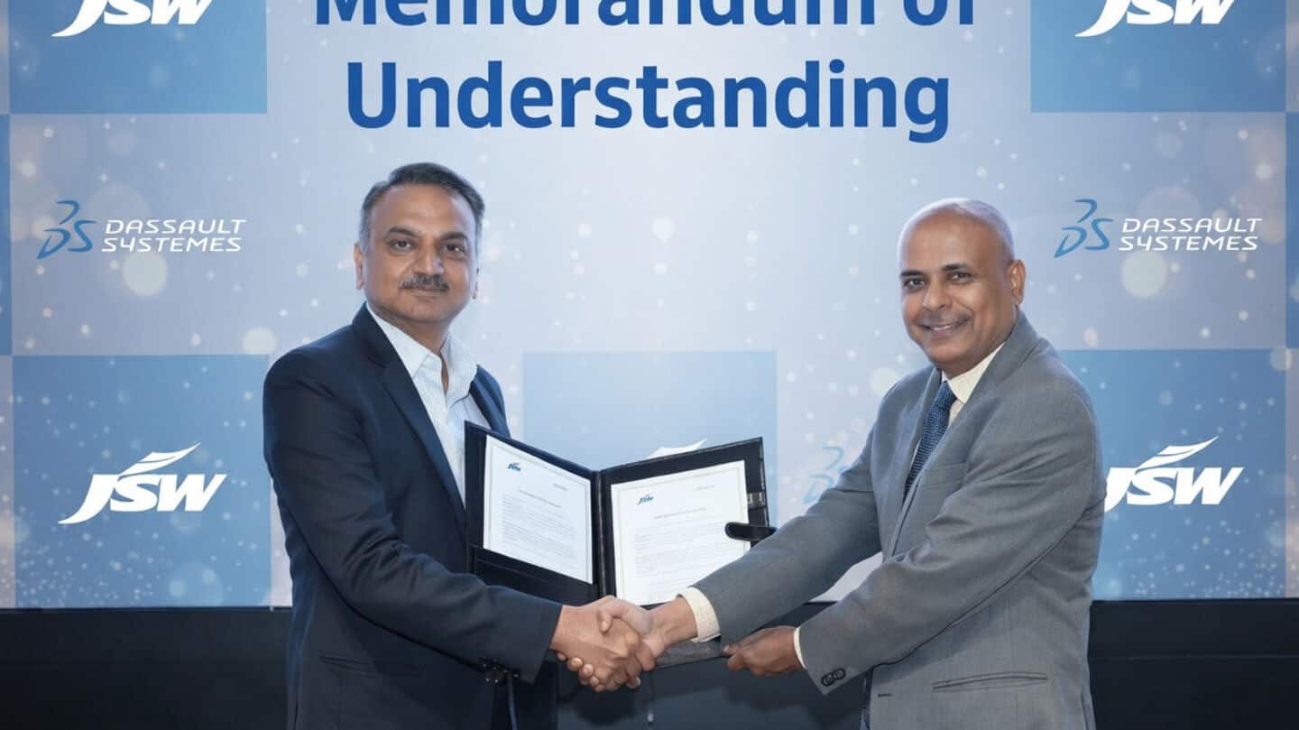 JSW Motors uses Dassault Systemes virtual twin for T2 SUV