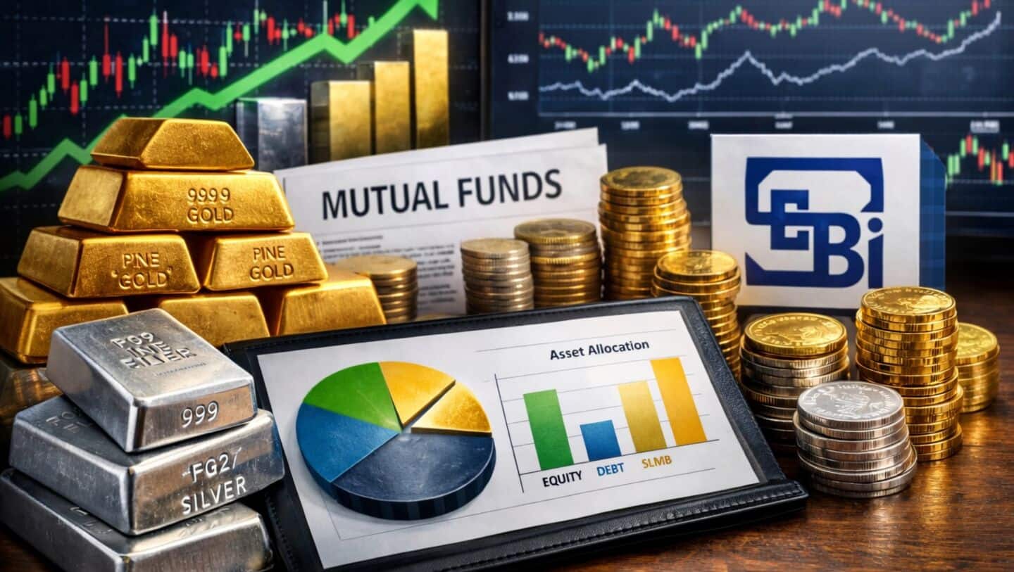 SEBI allows equity mutual funds to invest in gold, silver