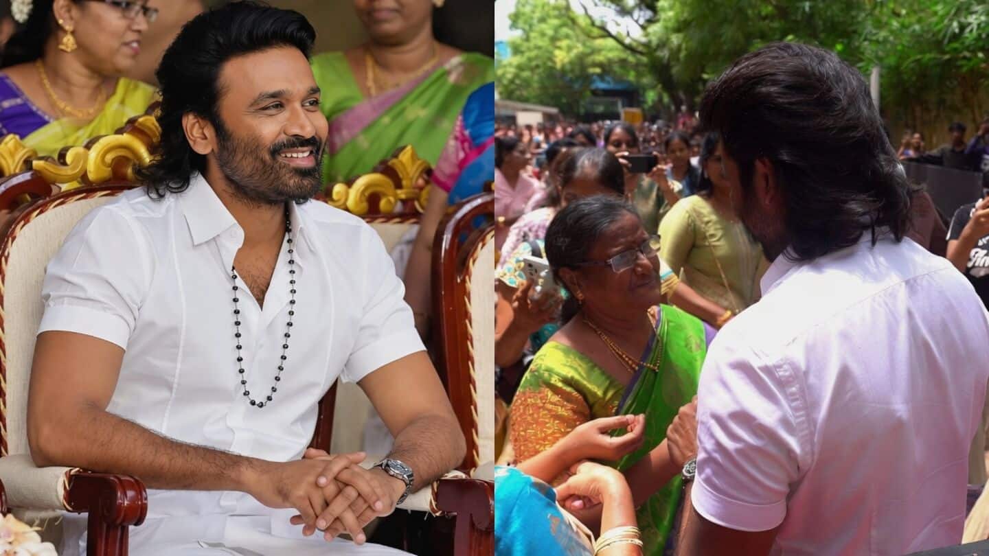 Dhanush's July 28 blood donation camp fuels political speculation