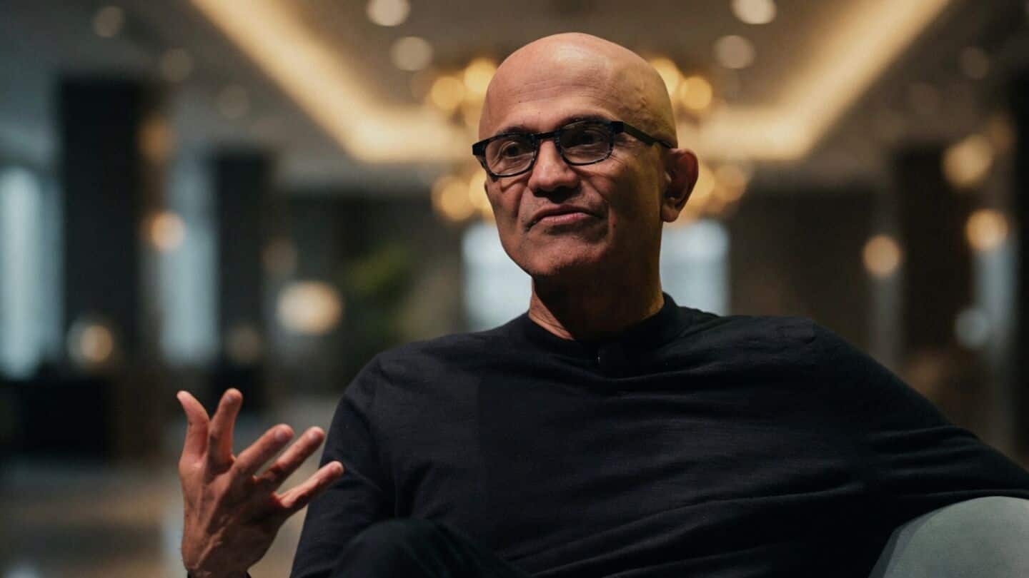 Microsoft CEO Satya Nadella: AI could boost wages, share wealth