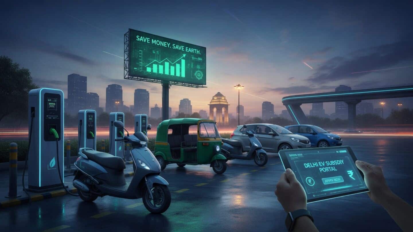 Delhi launches evsubsidy.delhi.gov.in to claim and track EV subsidies