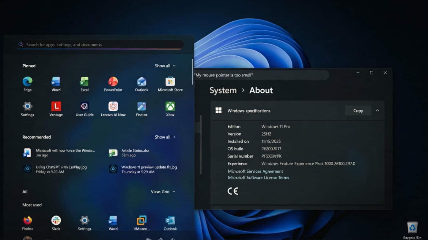 Microsoft mandates Windows 11 25H2 update for personal PCs now