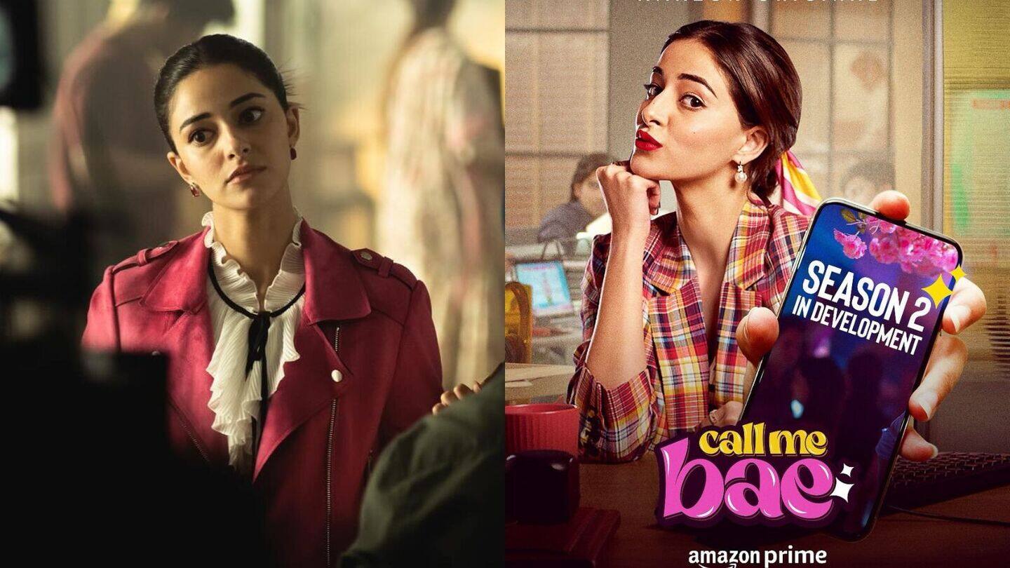 Ananya Panday's 'Call Me Bae' returns for Season 2