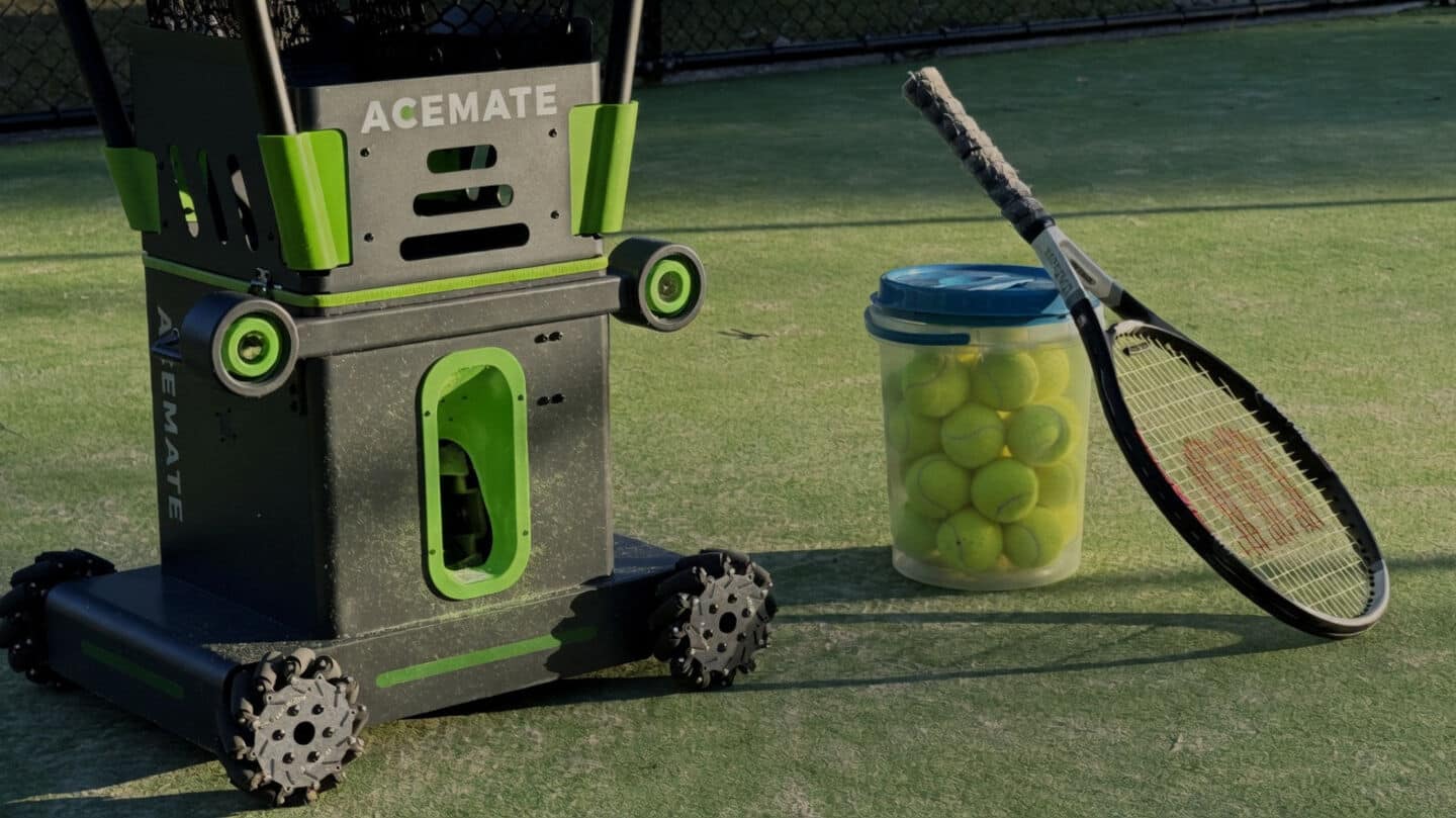 Acemate S10 tennis robot wins Best Health Tech, improves footwork