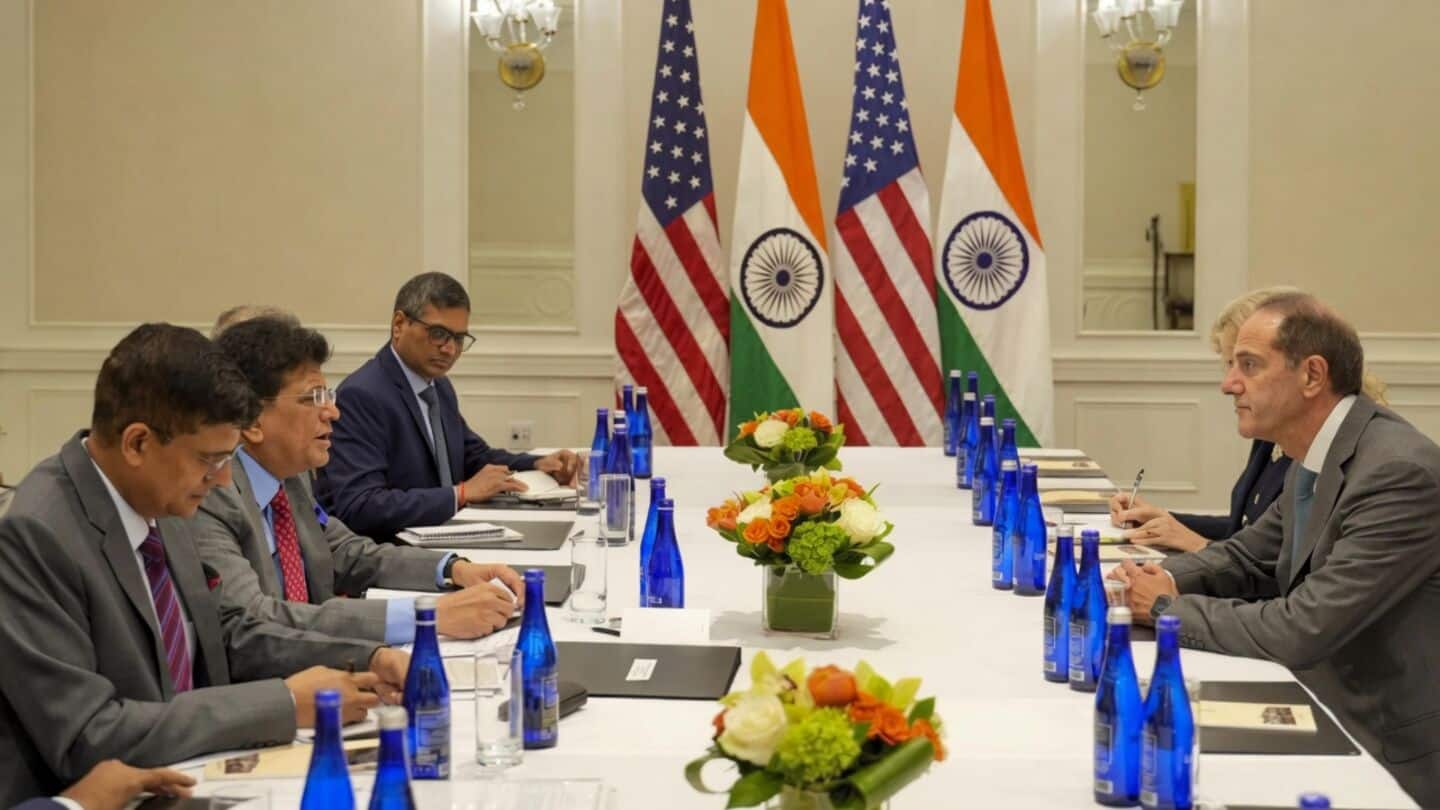 Piyush Goyal in New York discusses insurance and tech investments